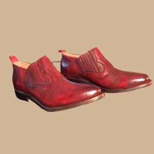 Frye Billie Shootie in Red
